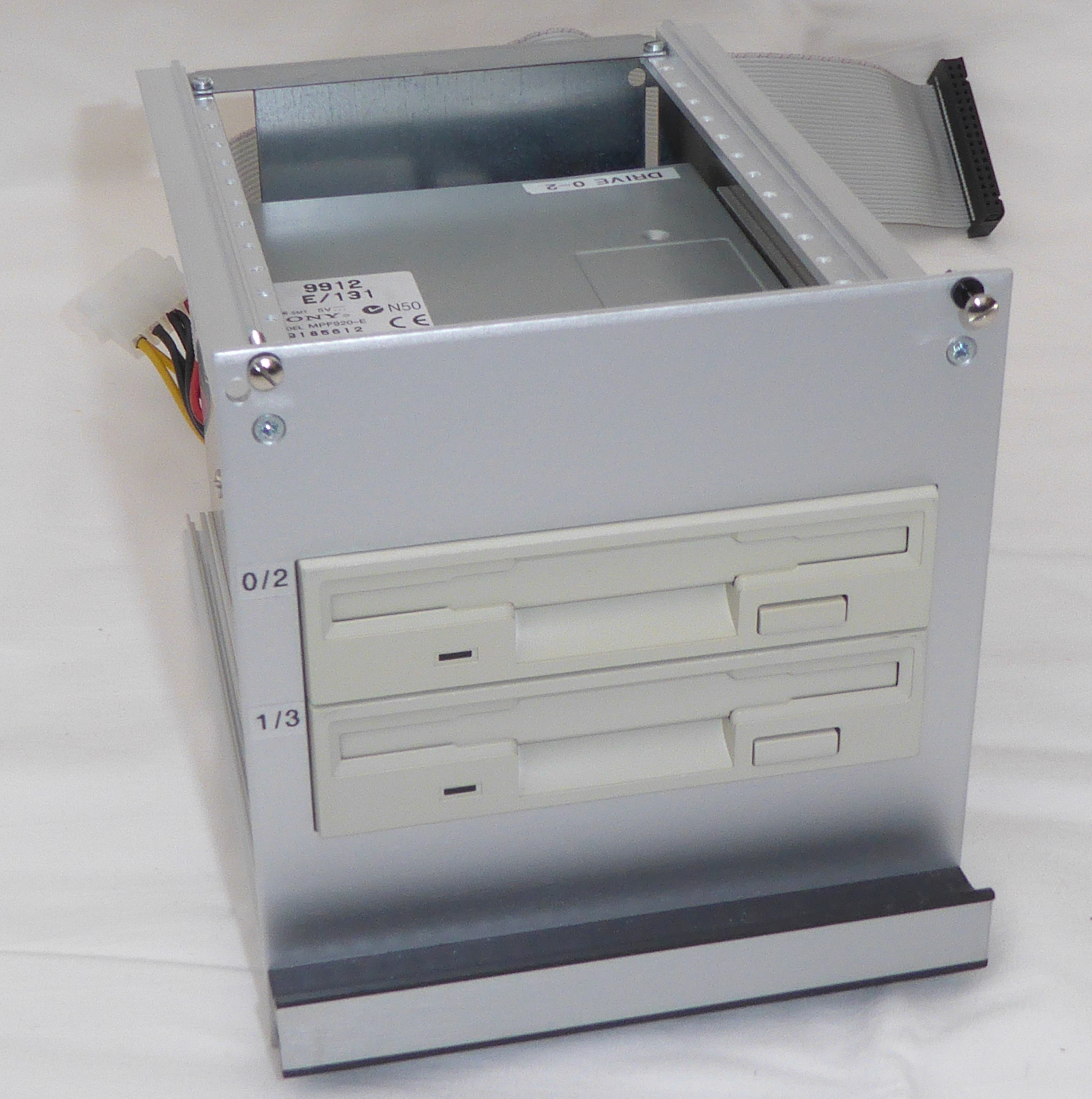 Dual 3.5" Floppy Drive Module Photo