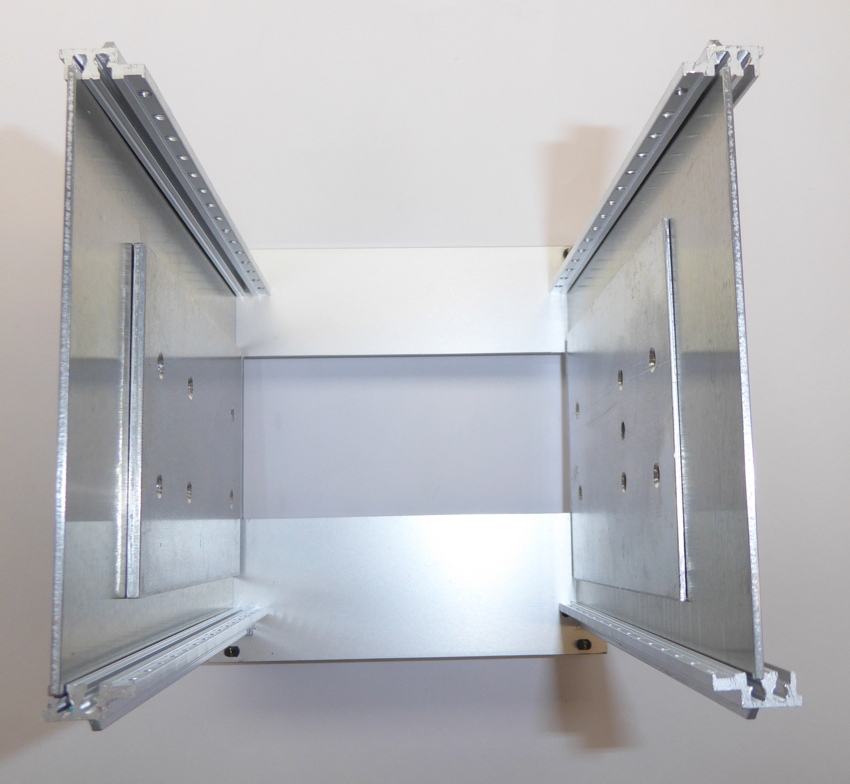 Dual 3.5" Floppy Drive Module Internal View