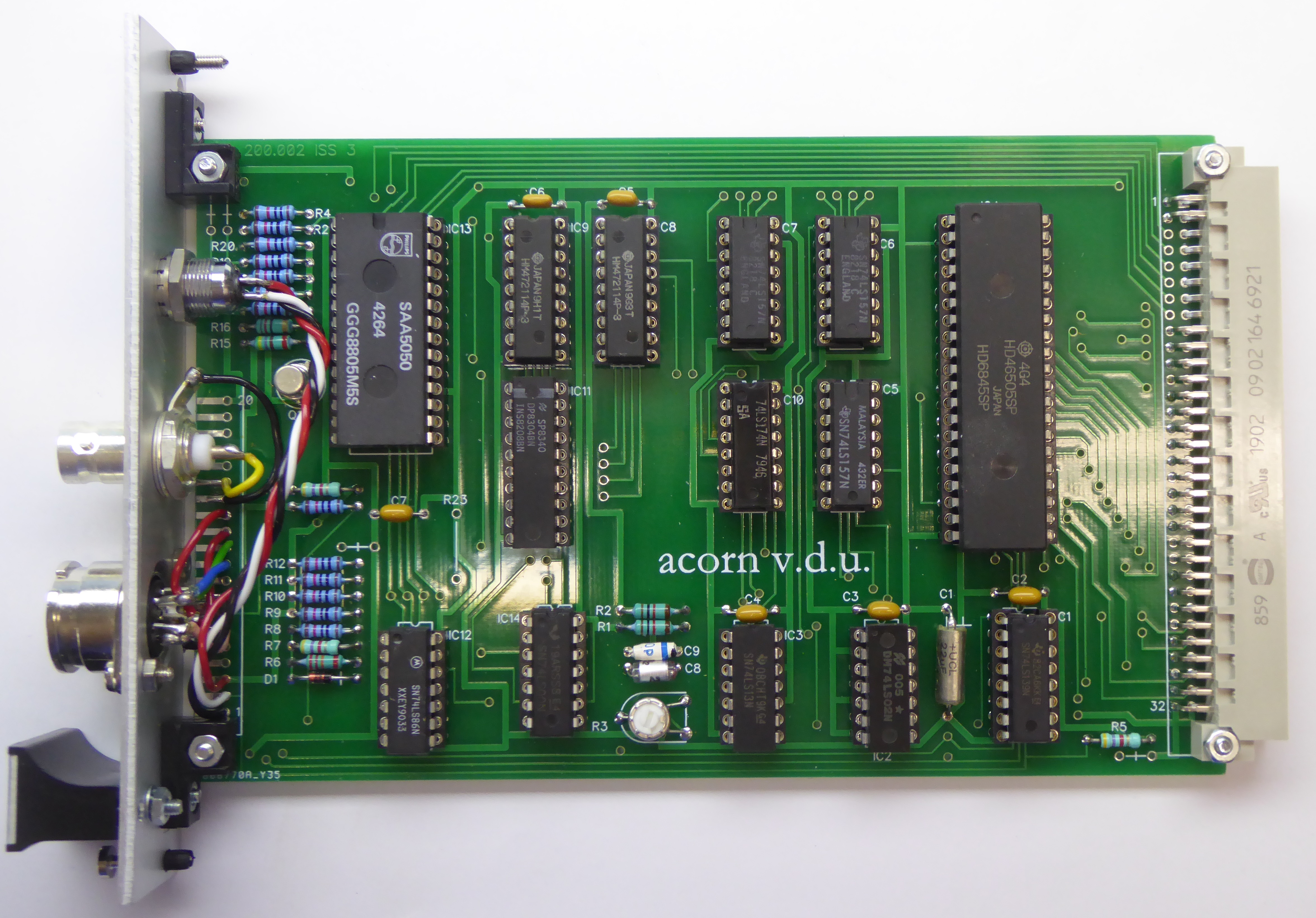 Replica 40x25 VDU (Teletext) Interface Board&nbsp; Photo