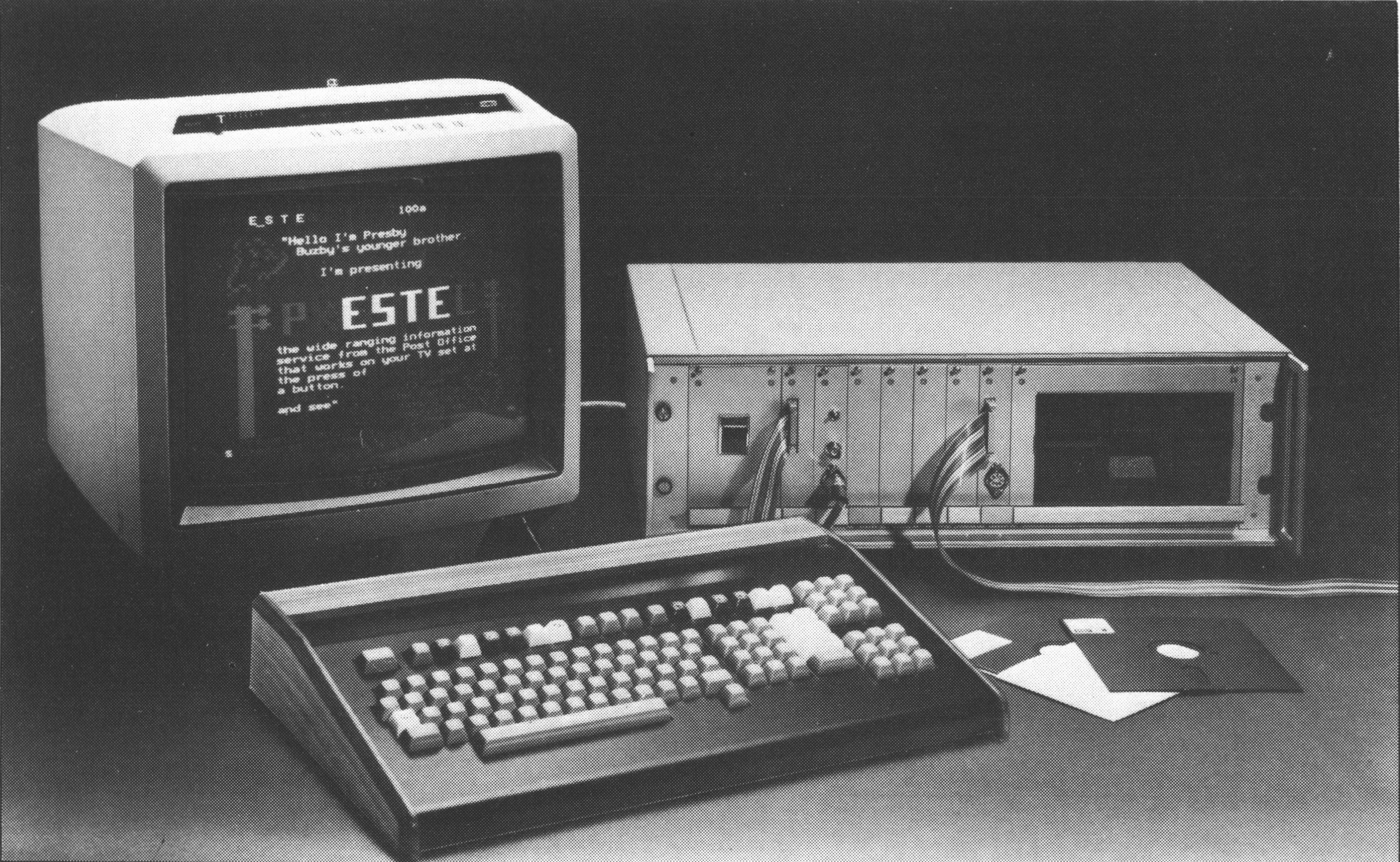 The Acorn Prestel Terminal Photo