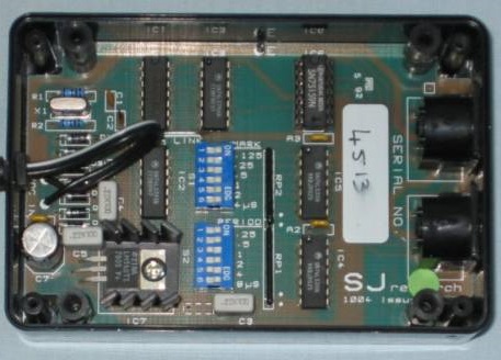 SJ Research Econet Clock Type 2 Internal View