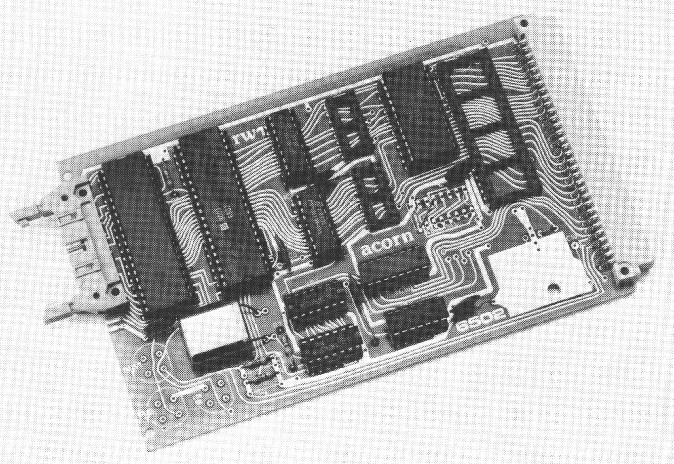 6502 CPU Microcontroller Photo
