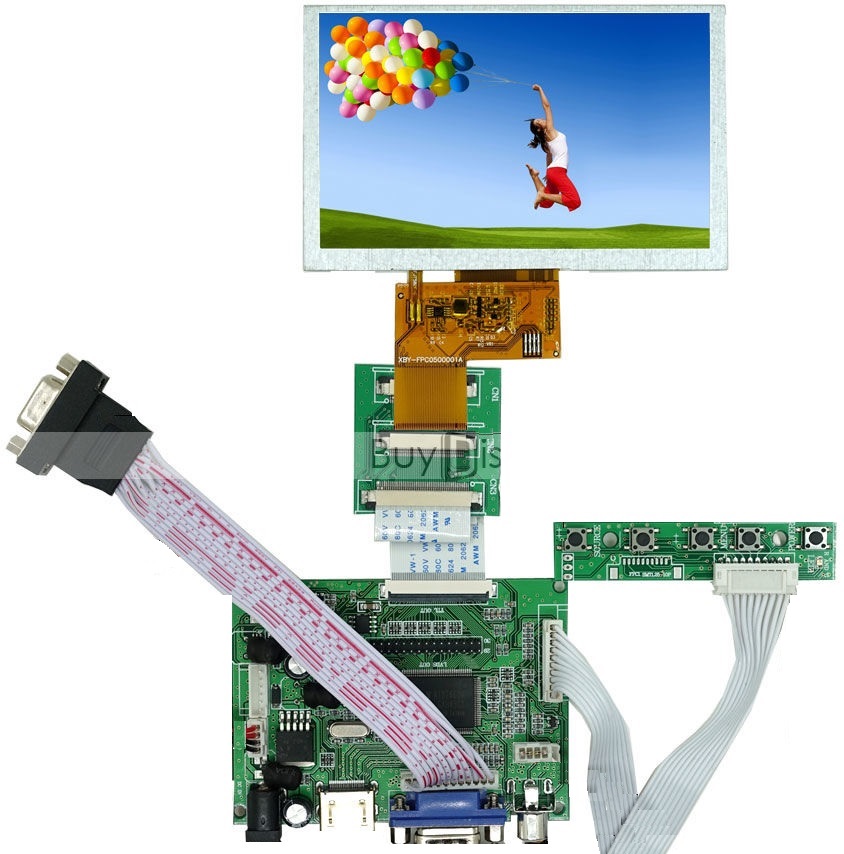 ER-TFTV050-4 TFT Display with Driver Board Photo