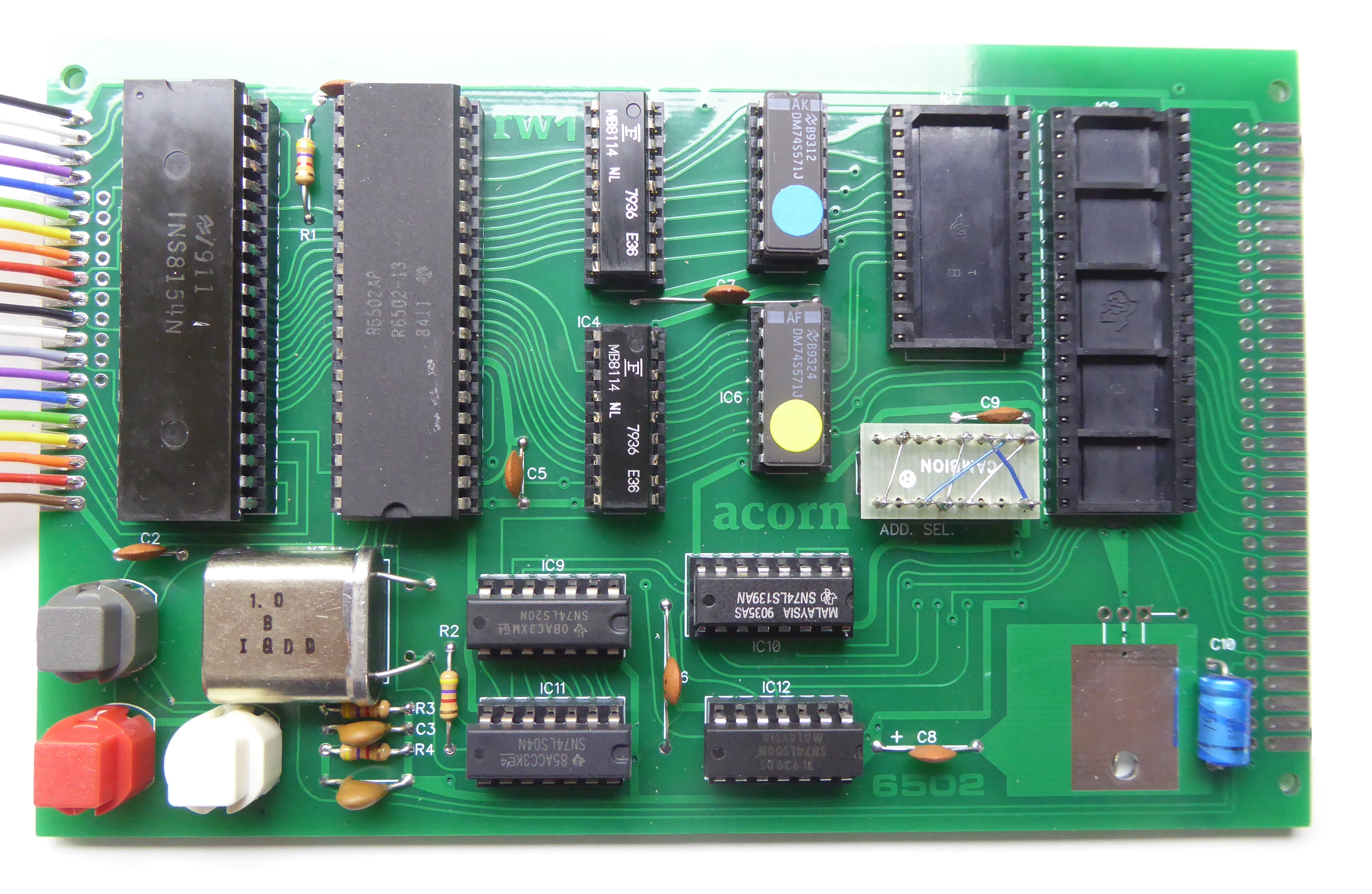 Replica 6502 CPU Board