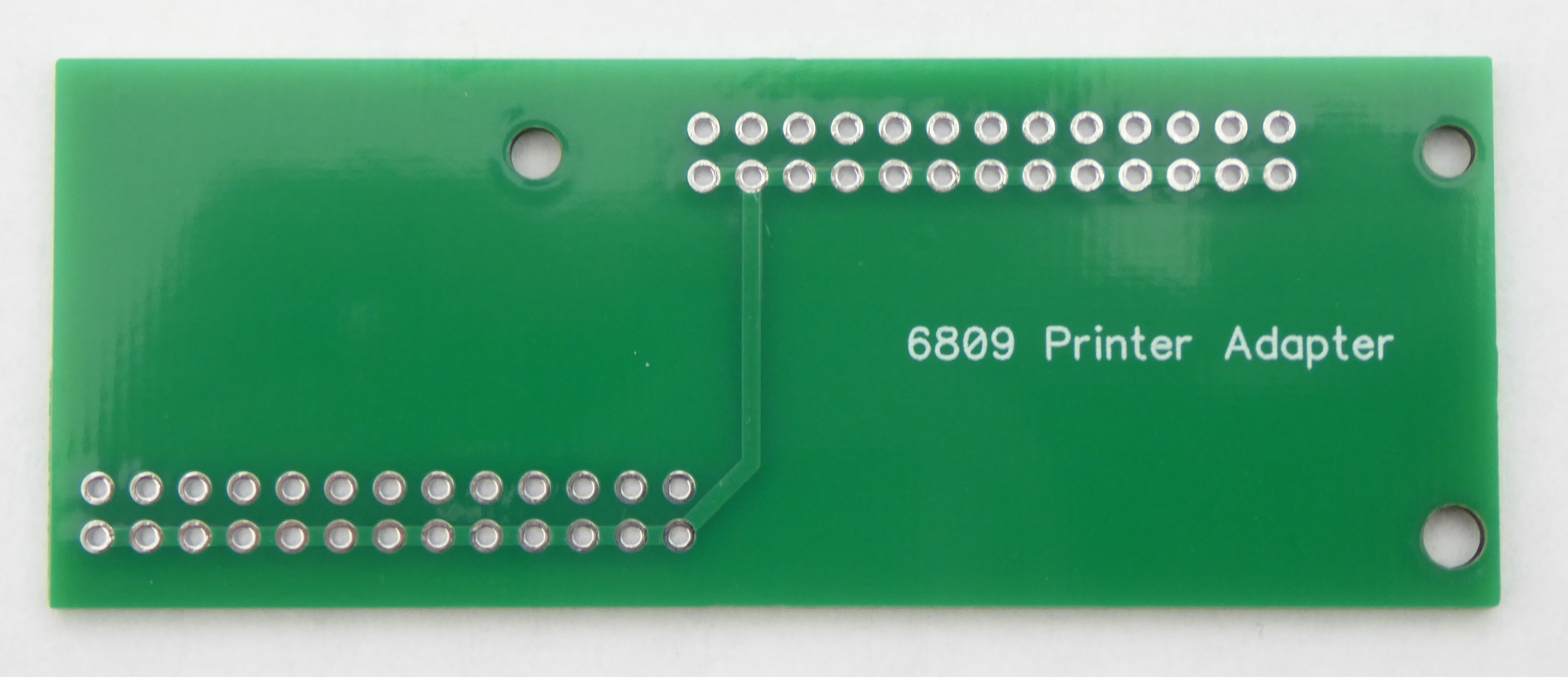 Replica 6809 CPU Printer Adapter